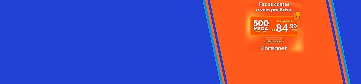 Imagem promocional da Brisanet com destaque para internet fibra óptica
